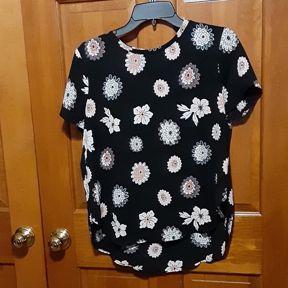 Loft Floral Pullover Top - Picture 1 of 4